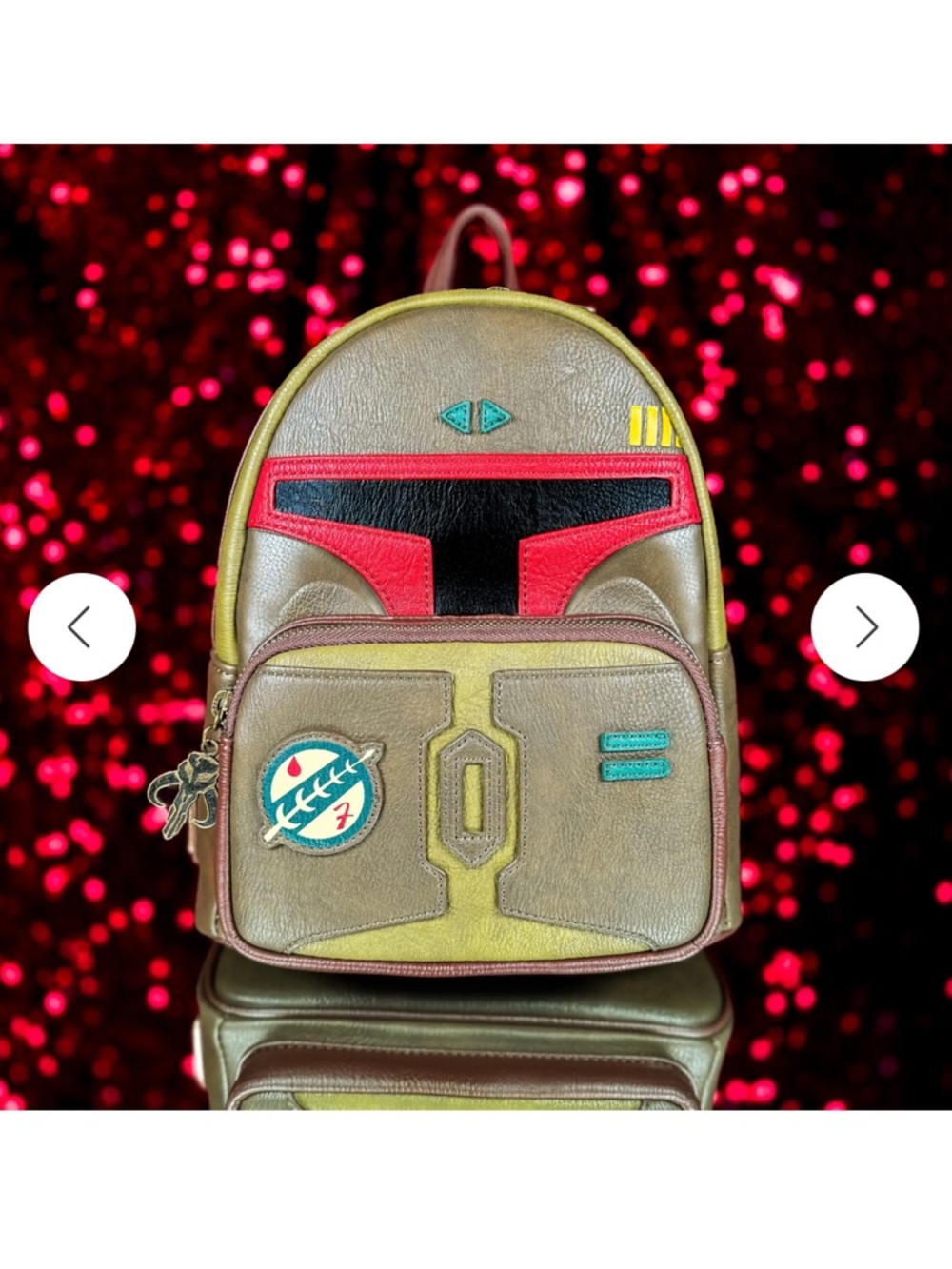 💚PRICE FIRM💚 Loungefly Star Wars Boba Fett Cosplay Backpack